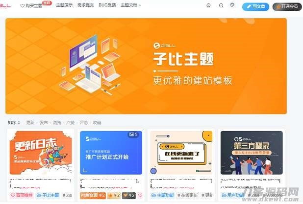 WordPress模板主题-zibll子比主题 V5.1